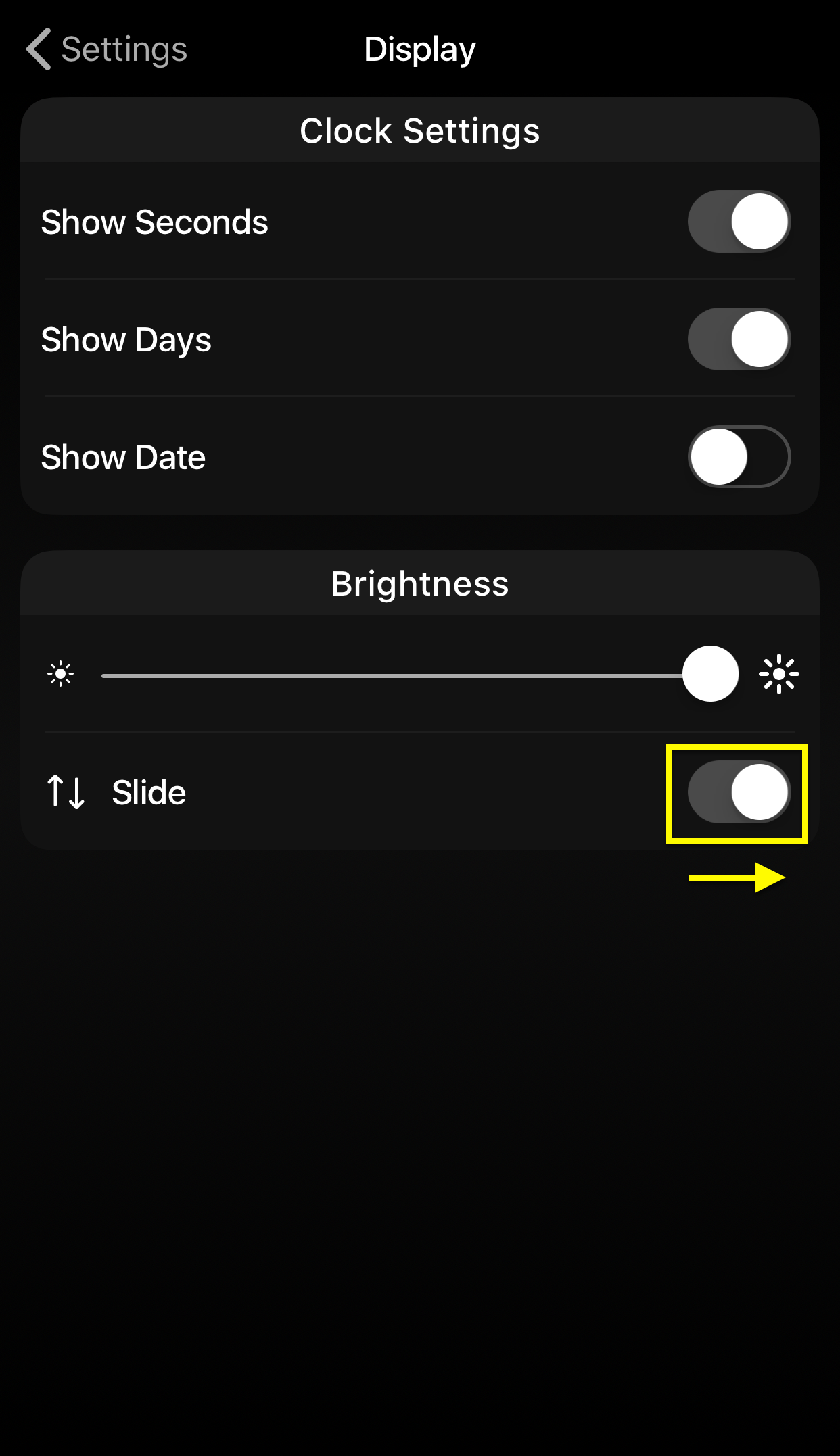 How to change display brightness Help Center