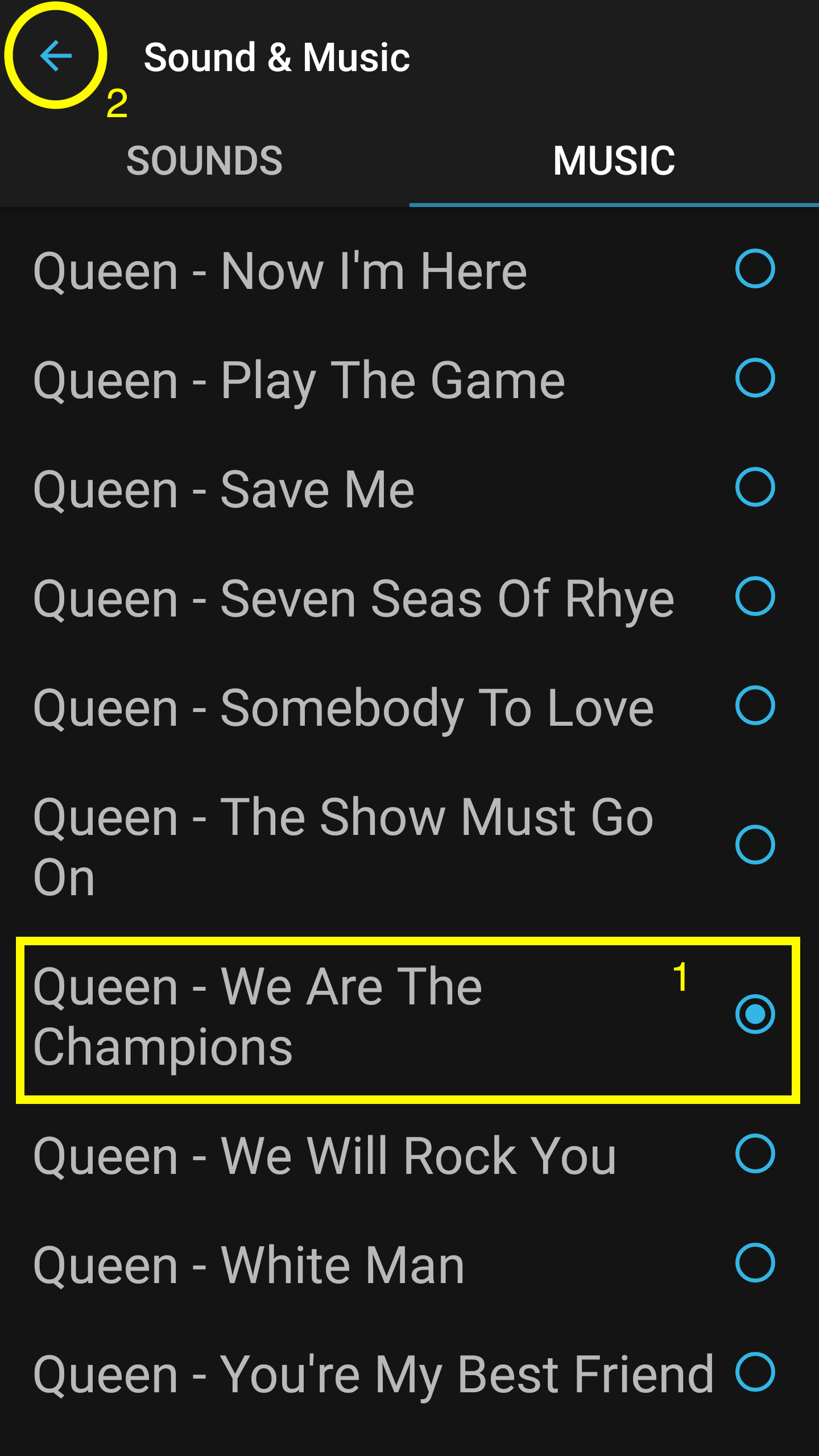How to add my music as the alarm's sound? Help Center